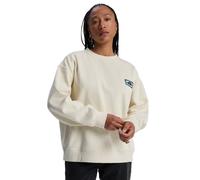 Fleecepullover QUIKSILVER "Standard", Damen, Gr. L, bone, Obermaterial: 100% Baumwolle., Sweatshirts Fleecepullover (21806914-L) bone