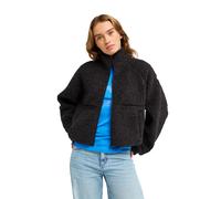 Fleecepullover ROXY "Blurry Cloud", Damen, Gr. M, schwarz (anthrazit outline moe), Obermaterial: 100% Polyester., Sweatshirts Fleecepullover (67411846-M) anthrazit outline moe