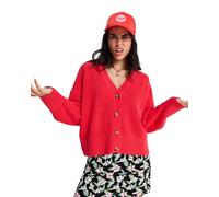 Fleecepullover ROXY "Cosmic Coast", Damen, Gr. L, hibiscus, Obermaterial: 100% Walkfrottier;, Sweatshirts Fleecepullover (63578565-L) hibiscus