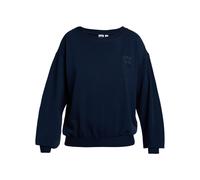 Fleecepullover ROXY "Surfing By Moonlight", Damen, Gr. L, anthrazit, Obermaterial: 68% Viskose, 29% Polyester, 3% Elasthan., Sweatshirts Fleecepullover (92122330-L) anthrazit