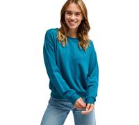 Fleecepullover ROXY "Surfing By Moonlight", Damen, Gr. L, corsair, Obermaterial: 68% Viskose, 29% Polyester, 3% Elasthan., Sweatshirts Fleecepullover (31278116-L) corsair