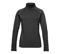Fleecepullover SCHÖFFEL "Longsleeve Style Energio WMN", Damen, Gr. 44, schwarz, Obermaterial: 94% Polyester, 6% Elasthan, Sweatshirts Fleecepullover, für Trekking-Aktivitäten, aus Polyester und Elasth