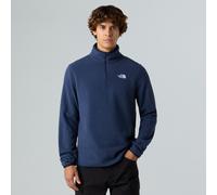 Fleecepullover THE NORTH FACE "M GLACIER FLEECE 1/4 ZIP JACKET", Herren, Gr. 3XL, summit navy, Obermaterial: 100% Polyester, Sweatshirts (23523527-XXXL) summit navy