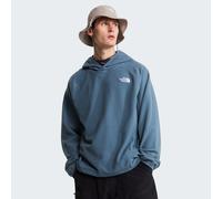 Fleecepullover THE NORTH FACE "M OXARA HOODED FLEECE", Herren, Gr. XL, granite grau, Obermaterial: 100% Polyester, Sweatshirts Fleecepullover, sportlicher Stil, für Erwachsene, mit Kängurutasche (2920
