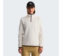The North Face Glacier Fleece Quarter Zip Damen Fleecejacke perlweiß - L