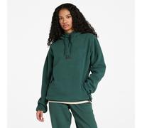 Fleecepullover TIMBERLAND "Silicon Badge Polar Fleece Hoodie", Herren, Gr. XXL, grün (grün gables), Fleece, Obermaterial: 100% Polyester, eingefasste Kante mit verstellbarem Gummizug, Sweatshirts Flee