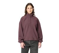 Vaude Najun Half Zip Fleece Damen Pullover lila Größe XL Lifestyle Schnell trocknend