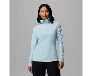 Fleeceshirt COLUMBIA "Glacial IV 1/2 Zip", Damen, Gr. M (38/40), blau (marine light), Fleece, Obermaterial: 100% Polyester, normal, hoch geschlossener Ausschnitt, Raglanärmel abgesteppt, Shirts, wasse