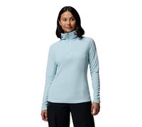 Fleeceshirt COLUMBIA "GLACIAL IV 1/2 ZIP", Damen, Gr. M (38/40), marine light, Fleece, Obermaterial: 100% Polyester, normal, hoch geschlossener Ausschnitt, Raglanärmel abgesteppt, Shirts Fleeceshirt, 
