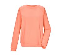 Fleeceshirt KILLTEC "KOS 178 WMN FLC SHRT", Damen, Gr. 42, orange (pfirsich), Obermaterial: 90% Polyester, 10% Elasthan, Shirts, Leichtes, ultraweiches Loungewear Fleeceshirt mit Comfort-Stretch (2898