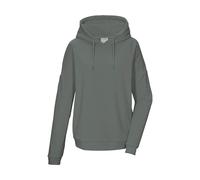 Fleeceshirt KILLTEC "KOS 477 WMN FLC SHRT", Damen, Gr. 38, mittelgrau, Obermaterial: 90% Polyester, 10% Elasthan, Shirts, Loungewear Fleeceshirt mit Kapuze und elastischen Bündchen (59310662-38) mitte