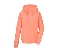 Fleeceshirt KILLTEC "KOS 477 WMN FLC SHRT", Damen, Gr. 44, pfirsich, Obermaterial: 90% Polyester, 10% Elasthan, Shirts, Loungewear Fleeceshirt mit Kapuze und elastischen Bündchen (37321667-44) pfirsic