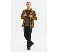 Fleeceshirt WHISTLER "Bargo", Herren, Gr. M, gelb (grün), 60% Baumwolle, 40% Polyester, kariert, normal, Shirts, mit praktischen Brusttaschen (75560240-M) grün