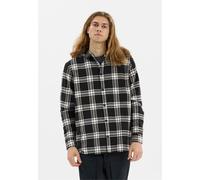 Fleeceshirt WHISTLER "Hoggs", Herren, Gr. L, schwarz-weiß (schwarz, weiß), 60% Baumwolle, 40% Polyester, gestreift, mehrfarbig, normal, ohne Ausschnitt, Shirts, im klassischen Stil (58742363-L) schwar