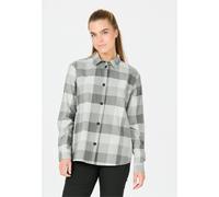 Fleeceshirt WHISTLER "Riglet", Damen, Gr. 36, grau (dunkelgrau), 100% Baumwolle, mehrfarbig, ohne Ausschnitt, Shirts, In atmungsaktiver Baumwollqualität (15720669-36) dunkelgrau