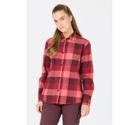 Fleeceshirt WHISTLER "Riglet", Damen, Gr. 44, rot (dunkelrot), 100% Baumwolle, mehrfarbig, ohne Ausschnitt, Shirts, In atmungsaktiver Baumwollqualität (75618013-44) dunkelrot