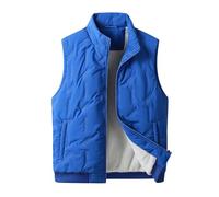 Fleeceweste Herren Ärmellose Weste Steppweste Winterweste Jacke Ärmellos Gilet Männer Westen Outdoor Aermellose Wattierte Fleece Weste Herrenwesten Übergrößen Herren Gefüttert Winter Mens Gilets
