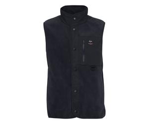 Fleeceweste INDICODE "Fleeceweste IDMajs", Herren, Gr. M, blau (navy), Obermaterial: 100% Polyester PES., Westen Fleeceweste (36964443-M) navy