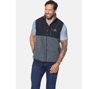 Jan Vanderstorm Fleeceweste Herren blau, XL