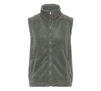 Fleeceweste OXMO "Fleeceweste OXBERINA", Damen, Gr. M, grau (castlerock), Obermaterial: 100% Polyester PES., Westen Fleeceweste (71025801-M) castlerock