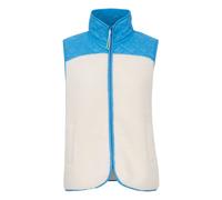 Fleeceweste OXMO "Fleeceweste OXBetty", Damen, Gr. XL, blau (malibu blau mix), Obermaterial: 100% Polyester PES., Westen Fleeceweste (28744509-XL) malibu blau mix