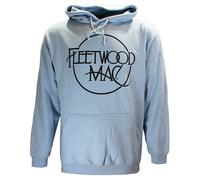 Fleetwood Mac Classic Logo Kapuzenpullover - Offizielles Merchandise S Blau