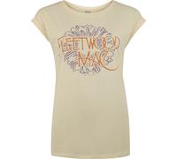 Fleetwood Mac Flower Logo T-Shirt sand in M