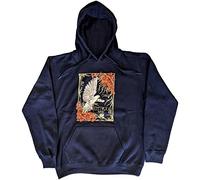 Fleetwood Mac Kapuzenpullover Dove Band Logo Nue offiziell Unisex Navy Blau L