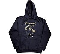 Fleetwood Mac Kapuzenpullover Rumours Band Logo Nue offiziell Unisex Navy Blau S
