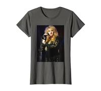Fleetwood Mac Sänger Stevie Nicks Live 1990 T-Shirt, Damen, Anthrazit, XS