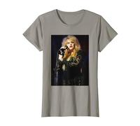 Fleetwood Mac Sänger Stevie Nicks Live 1990 T-Shirt, Damen, Schiefergrau, XXL