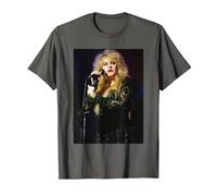 Fleetwood Mac Sänger Stevie Nicks Live 1990 T-Shirt, Herren, Anthrazit, XXL