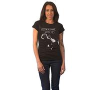 Fleetwood Mac T Shirt Rumours Band Logo Nue offiziell Damen Skinny Fit Schwarz M