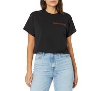 Fleetwood Mac Unisex-Erwachsene Official on Tour Cropped T-Shirt, schwarz, X-Groß