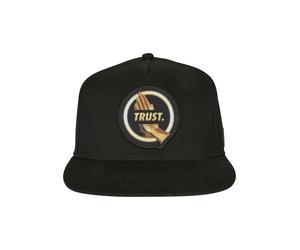 Flex Cap CAYLER & SONS "Cayler & Sons Herren Trust in Gold Cap", Herren, Gr. onesize, schwarz, gold, 100% Baumwolle, unifarben, Caps (99430904-0) schwarz, gold