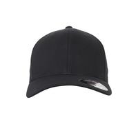Flex Cap FLEXFIT "Flexfit Accessoires Flexfit Brushed Twill", Damen, Gr. S/M, schwarz, 98% Baumwolle, 2% Elasthan, unifarben, Caps (75358900-S) schwarz