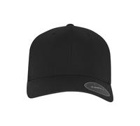Flex Cap FLEXFIT "Flexfit Accessoires FLEXFIT NU CAP", Gr. L/XL, schwarz, 79% Polyester, 18% Viskose, 3% Elasthan, unifarben, Caps (72593505-L) schwarz
