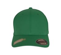 Flex Cap FLEXFIT "Flexfit Accessoires Flexfit Recycled Polyester Cap", Gr. L/XL, grün, 97% Polyester (Recycelt), 3% Elasthan, unifarben, Caps (30781840-L) grün