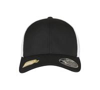Flex Cap FLEXFIT "Flexfit Neue Kollektion FLEXFIT 110 RECYCLED CAP 2-TONE", Gr. onesize, schwarz, weiß, 98% Polyester, 2% Elasthan, Caps (15505966-0) schwarz, weiß