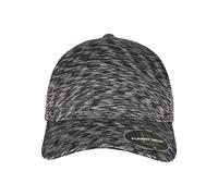 Flex Cap FLEXFIT "Flexfit Neue Kollektion FLEXFIT DELTA UNIPANEL CAP", Damen, Gr. S/M, melangeschwarz, 100% Polyester, Caps (85714452-S) melangeschwarz