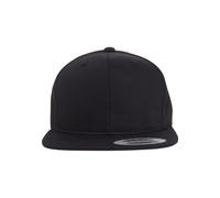 Flex Cap FLEXFIT "Flexfit Snapback Pro-Style Twill Snapback Youth Cap", Kinder, Gr. J (Ages 2-6), schwarz, 60% Baumwolle, 40% Polyester, unifarben, Caps (20736227-1) schwarz
