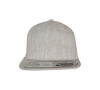 Flex Cap FLEXFIT "Flexfit Unisex 110 Fitted Snapback", Herren, Gr. onesize, erdgrau, 83% Polyacryl, 15% Wolle, 2% Elasthan, unifarben, Caps (85360008-0) erdgrau