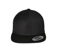 Flex Cap FLEXFIT "Flexfit Unisex Classic Snapback", Herren, Gr. onesize, schwarz, 80% Polyacryl, 20% Wolle, unifarben, Caps Flex Cap (46321141-0)