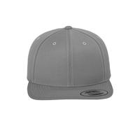 Flex Cap FLEXFIT "Flexfit Unisex Classic Snapback", Herren, Gr. onesize, silber, 80% Polyacryl, 20% Wolle, unifarben, Caps Flex Cap (60785564-0)