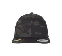 Flex Cap FLEXFIT "Flexfit Unisex Classic Snapback Multicam", Gr. onesize, grün (schwarz multicam), 98% Baumwolle, 2% Elasthan, Caps (44678466-0) schwarz multicam