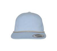 Flex Cap FLEXFIT "Flexfit Unisex Color Braid Jockey Cap", Gr. onesize, blau (lightblau), 60% Baumwolle, 40% Polyester, unifarben, Caps (82306845-0) lightblau
