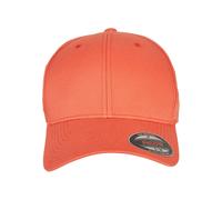 Flex Cap FLEXFIT "Flexfit Unisex Flexfit Combed", Gr. XS/S, spicyorange, 63% Polyester, 34% Baumwolle, 3% Elasthan, unifarben, Caps (77261111-XS) spicyorange