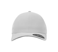 Flex Cap FLEXFIT "Flexfit Unisex Flexfit Delta", Damen, Gr. L/XL, silber, 92% Polyester, 8% Elasthan, unifarben, Caps (62626730-L) silber