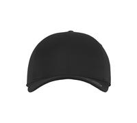 Flex Cap FLEXFIT "Flexfit Unisex Flexfit Delta", Gr. S/M, schwarz, 92% Polyester, 8% Elasthan, unifarben, Caps (87525056-S) schwarz