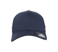 Flex Cap FLEXFIT "Flexfit Unisex Flexfit Organic Cotton Cap", Gr. S/M, navy, 98% Baumwolle, 2% Elasthan, unifarben, Caps (85959318-S) navy